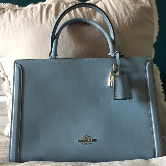 coach smooth leather handbolsas